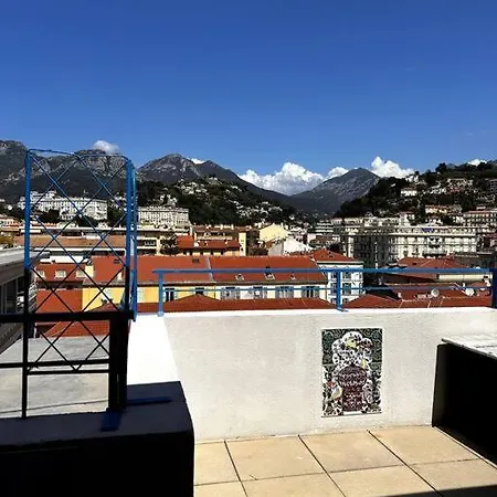 2P - Terrasse - Parking - Plage Menton Buitenkant foto